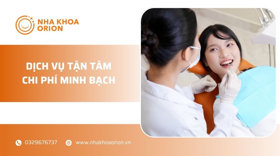 Dịch vụ tận tâm, chi phí minh bạch