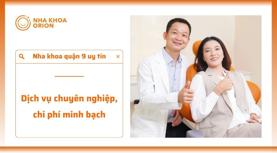 Dịch vụ nha khoa Quận 9 chuyên nghiệp