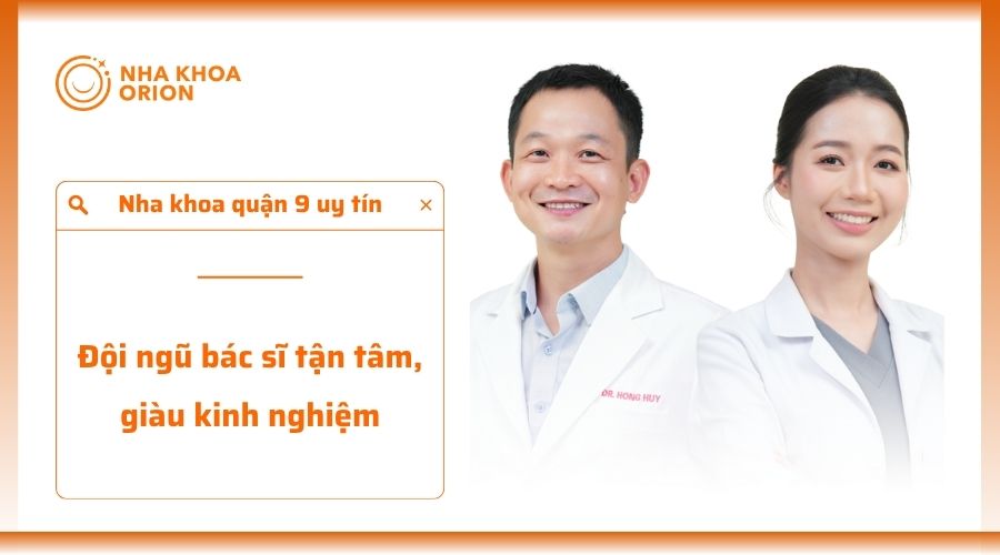 Đội ngũ bác sĩ tại nha khoa Orion