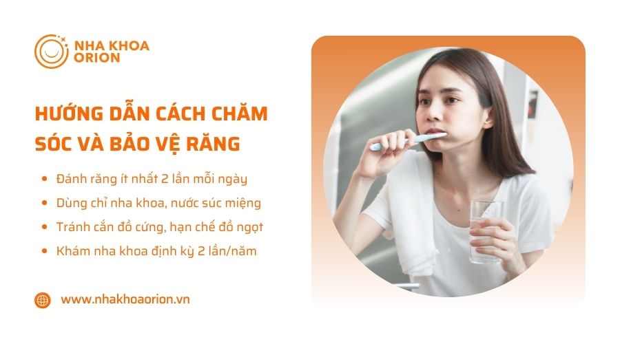Cách chăm sóc và bảo vệ răng