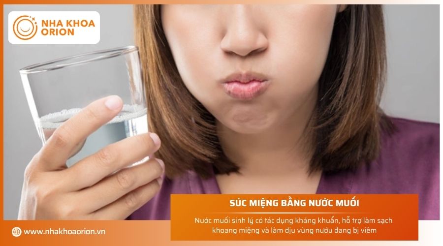 Cách trị viêm lợi bằng nước muối