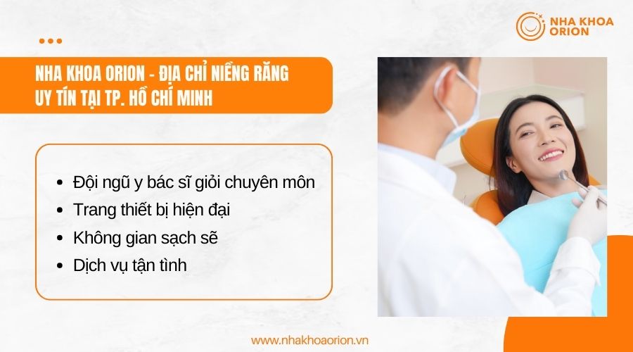 Nha khoa Orion - Địa chỉ ni&ecirc;̀ng răng uy tín tại TP. H&ocirc;̀ Chí Minh
