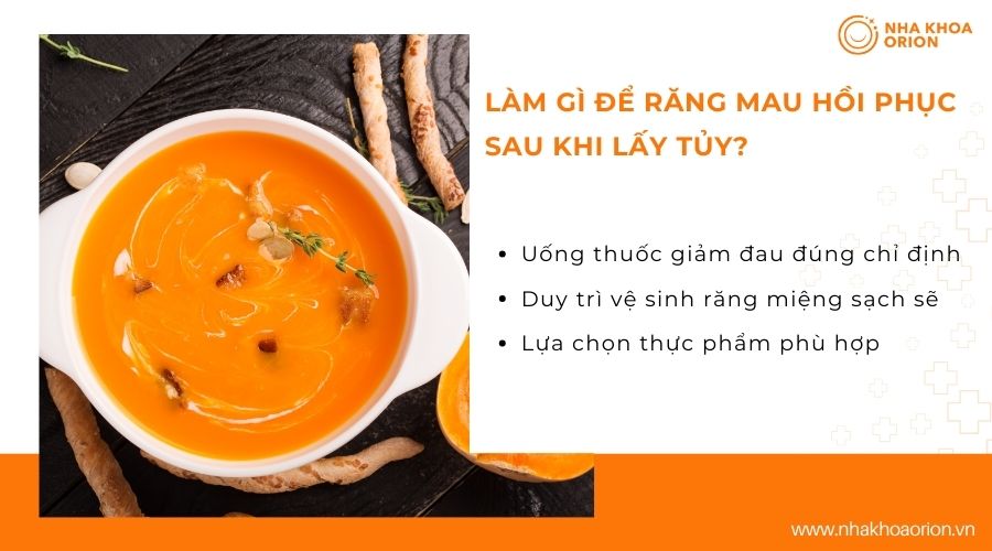 L&agrave;m g&igrave; để răng mau hồi phục sau khi lấy tủy?