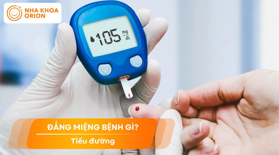 Bệnh tiểu đường khiến miệng bị đắng