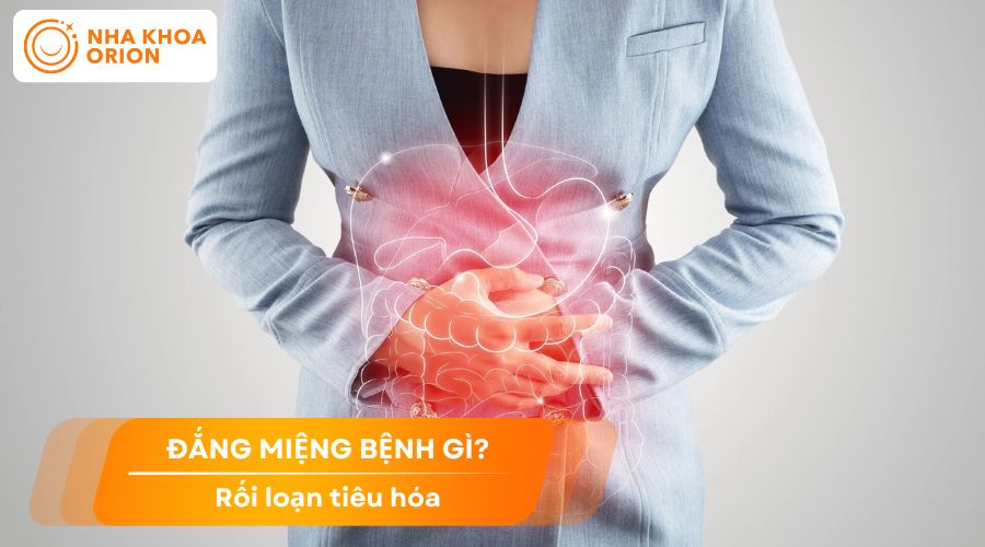 Rối loạn ti&ecirc;u h&oacute;a l&agrave;m miệng đắng