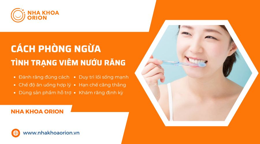 C&aacute;ch ph&ograve;ng ngừa t&igrave;nh trạng vi&ecirc;m nướu răng