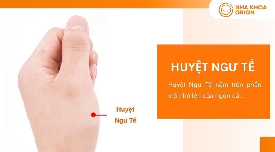 C&aacute;ch bấm huyệt Ngư Tế chuẩn x&aacute;c