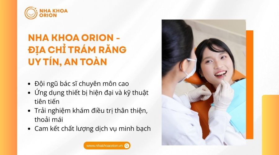 Nha khoa Orion - Địa chỉ trám răng uy tín, an toàn