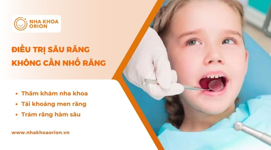 Điều trị s&acirc;u răng h&agrave;m cho b&eacute; tại nha khoa