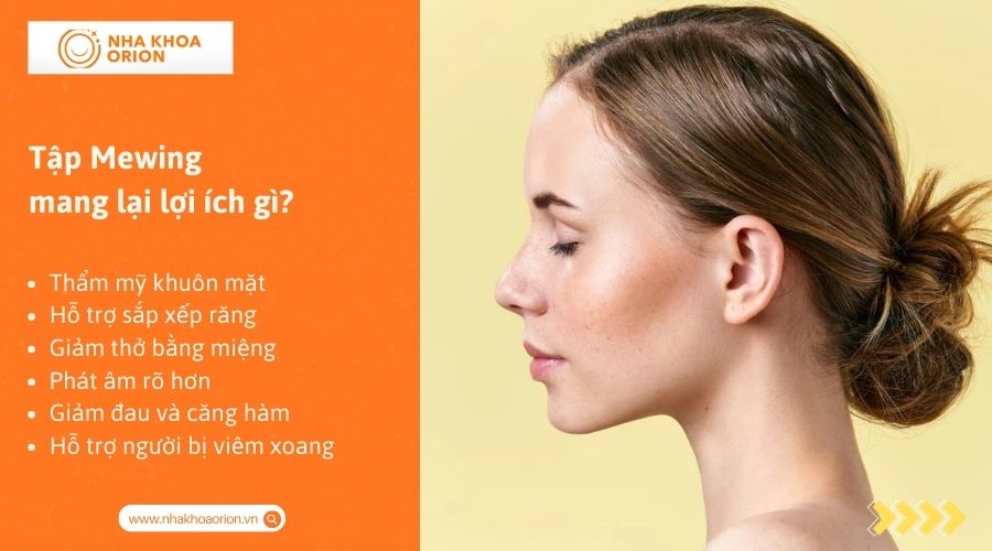 Tập Mewing mang lại lợi ích gì?