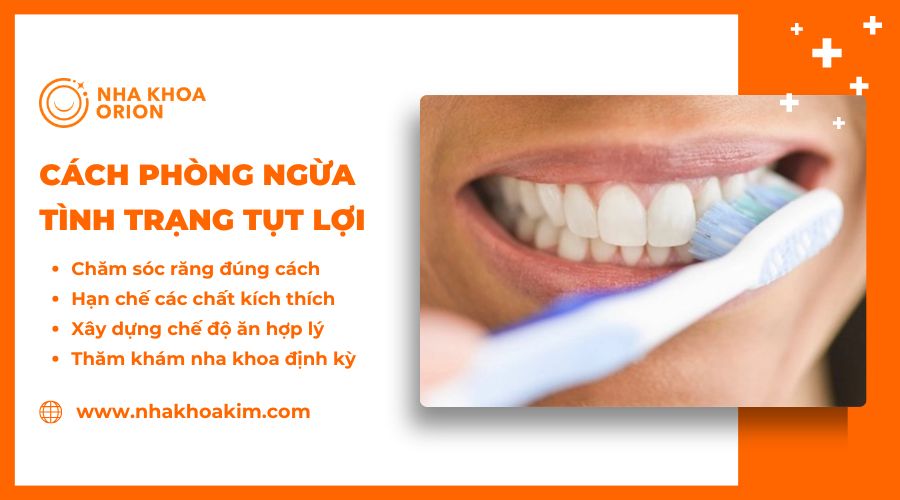 Cách phòng ngừa tụt nướu đơn giản