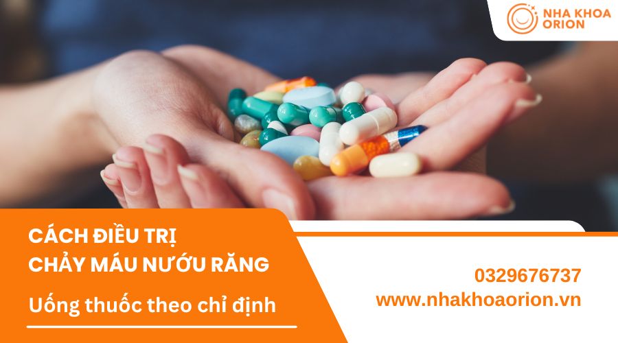 Uống thuốc theo chỉ định của b&aacute;c sĩ