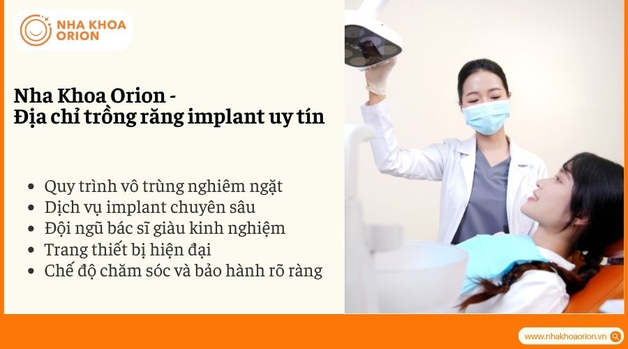 Nha Khoa Orion - Địa chỉ trồng răng implant uy t&iacute;n