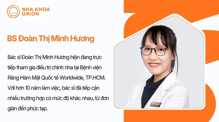 BS Đo&agrave;n Thị Minh Hương c&ocirc;ng t&aacute;c tại Bệnh viện Răng H&agrave;m Mặt Quốc tế Worldwide