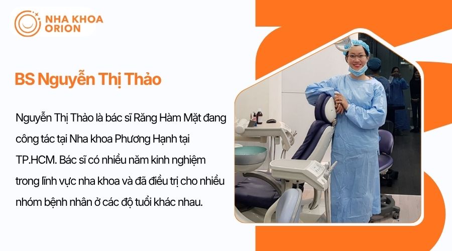 BS Nguyễn Thị Thảo đang c&ocirc;ng t&aacute;c tại Nha khoa Phương Hạnh&nbsp;