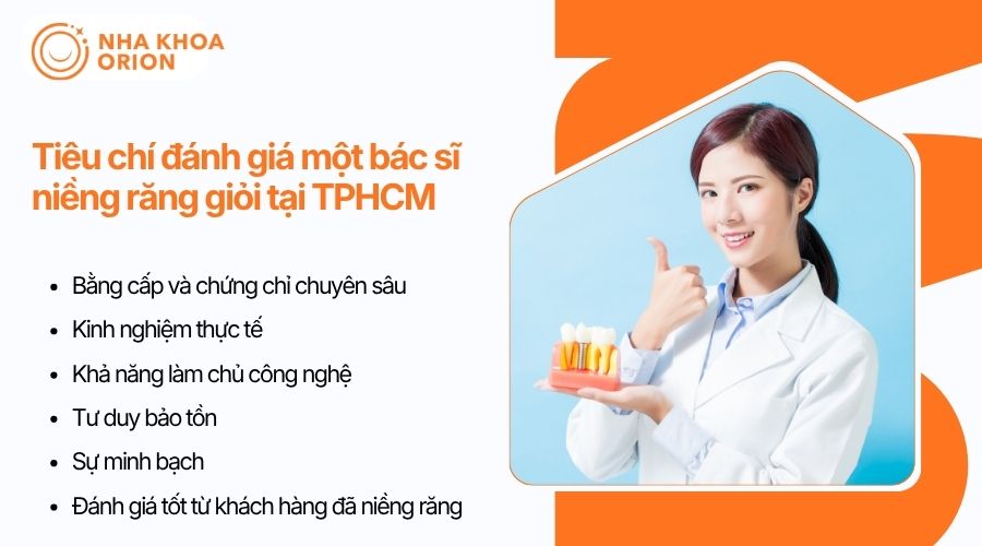 6 ti&ecirc;u ch&iacute; gi&uacute;p chọn b&aacute;c sĩ chỉnh nha giỏi v&agrave; đ&aacute;ng tin cậy tại TP.HCM