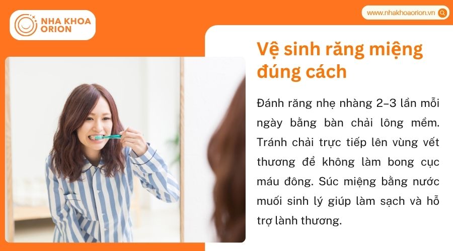 Vệ sinh răng miệng đ&uacute;ng c&aacute;ch