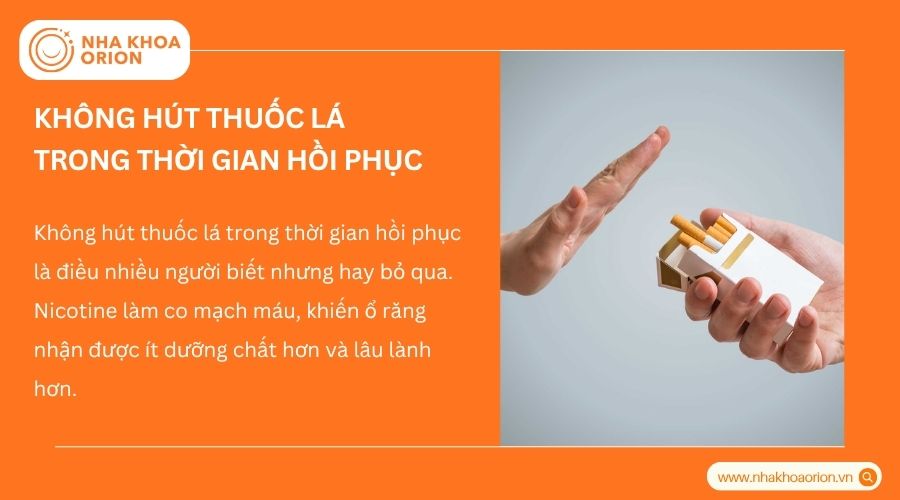 H&uacute;t thuốc l&agrave;m chậm qu&aacute; tr&igrave;nh l&agrave;nh thương của ổ răng