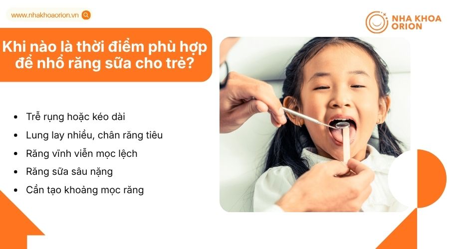 Một số trường hợp cần nhổ răng sữa để đảm bảo răng vĩnh viễn mọc đ&uacute;ng vị tr&iacute;