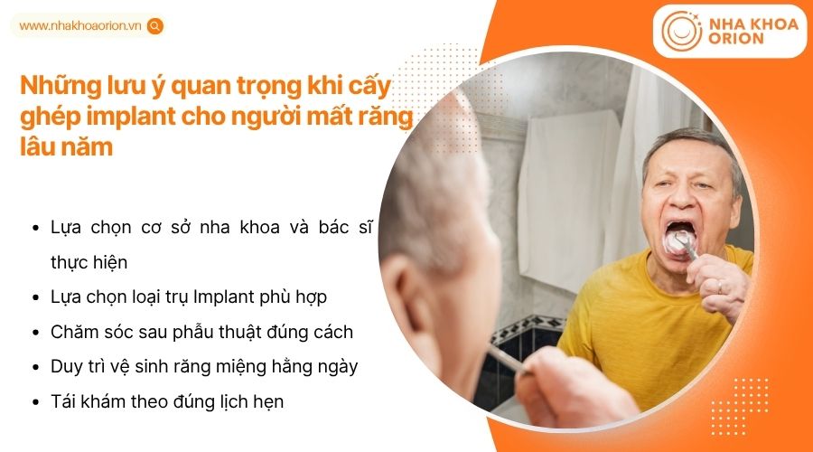 Tu&acirc;n thủ chỉ định v&agrave; chăm s&oacute;c đ&uacute;ng gi&uacute;p implant th&agrave;nh c&ocirc;ng, an to&agrave;n v&agrave; bền vững