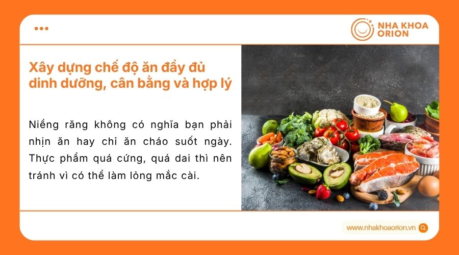 Ăn đủ dinh dưỡng khi niềng răng gi&uacute;p duy tr&igrave; c&acirc;n nặng v&agrave; hạn chế gương mặt gầy g&ograve;