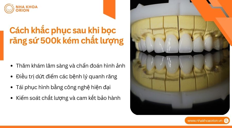 Khắc phục răng sứ hỏng cần bác sĩ chuyên môn và công nghệ phục hình hiện đại
