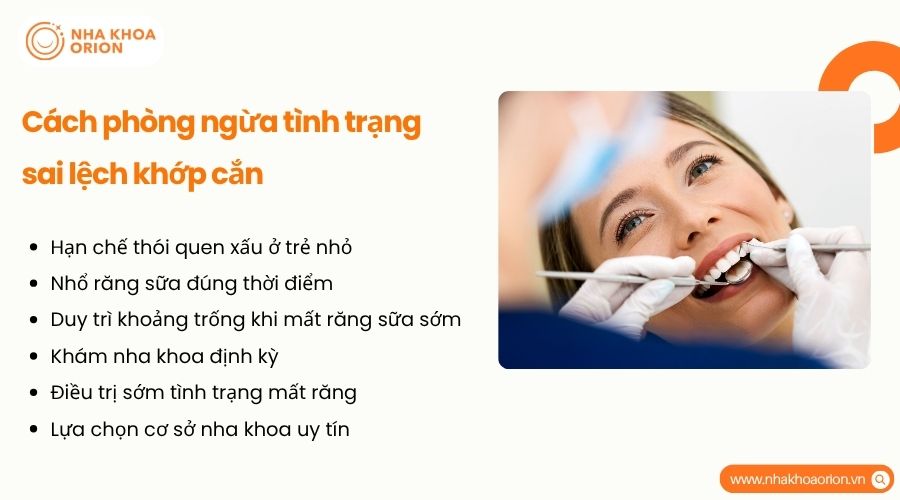 Chăm sóc răng đúng cách giúp hạn chế nguy cơ sai lệch khớp cắn tiến triển nặng