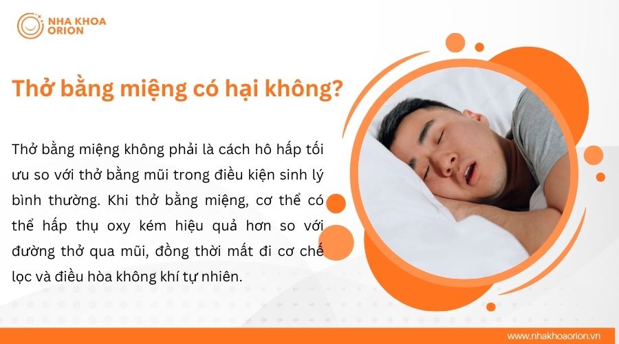 Thở bằng miệng c&oacute; hại kh&ocirc;ng?
