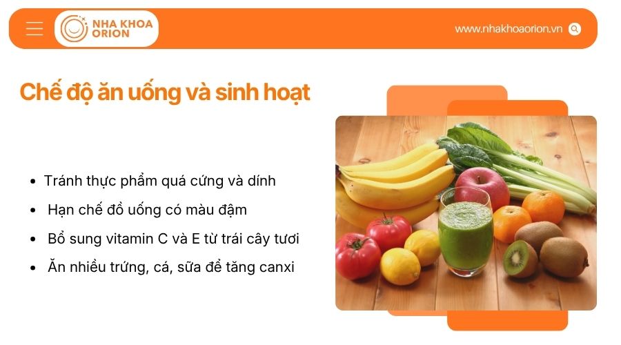 Chế độ ăn uống v&agrave; sinh hoạt