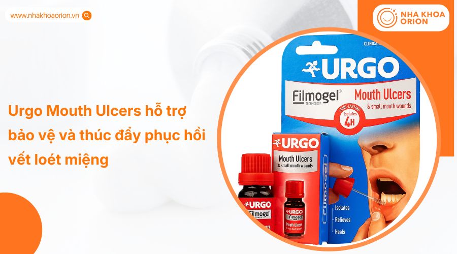 Thuốc bôi lở miệng Urgo Mouth Ulcers