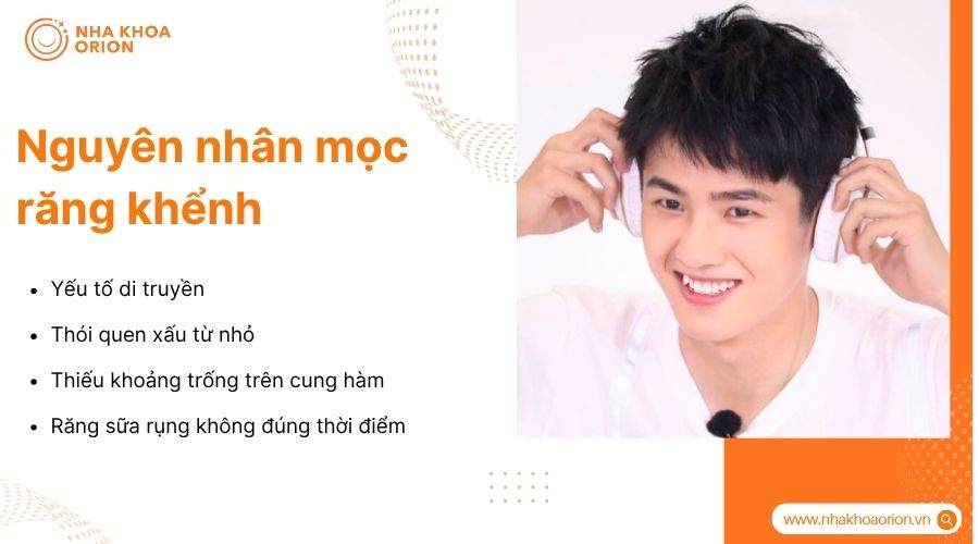 Thiếu khoảng trống tr&ecirc;n cung h&agrave;m l&agrave; nguy&ecirc;n nh&acirc;n phổ biến g&acirc;y răng khểnh