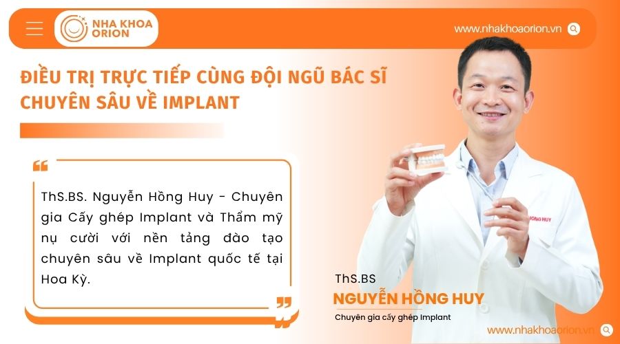 B&aacute;c sĩ chuy&ecirc;n m&ocirc;n cao l&agrave; yếu tố quan trọng quyết định th&agrave;nh c&ocirc;ng của ca Implant