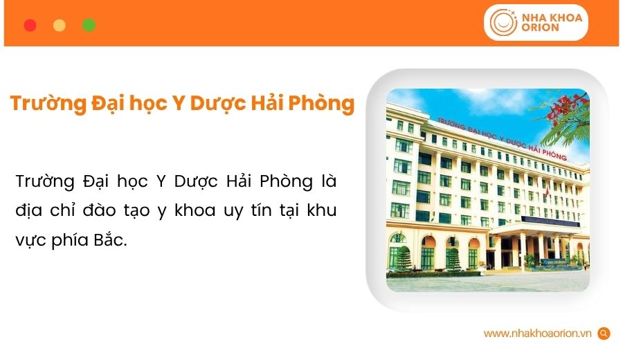Trường Đại học Y Dược Hải Phòng là cơ sở đào tạo y khoa uy tín tại khu vực phía Bắc