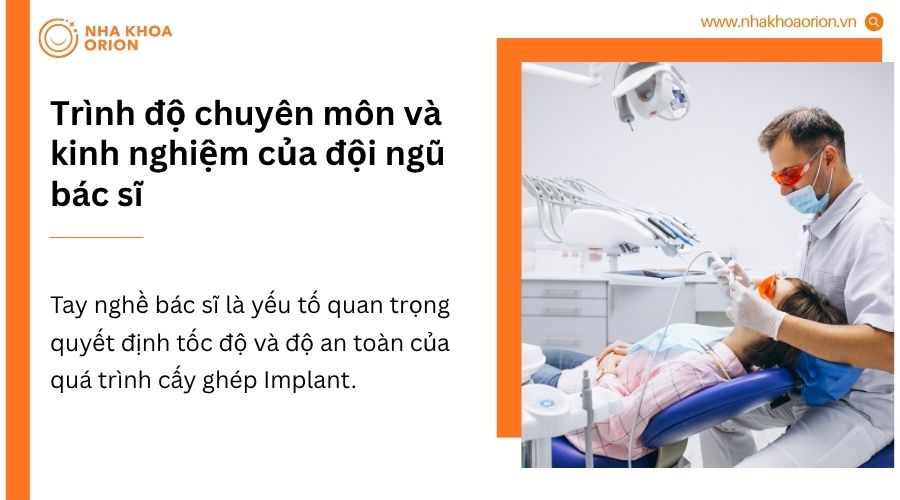 Tay nghề b&aacute;c sĩ cao gi&uacute;p qu&aacute; tr&igrave;nh cấy gh&eacute;p Implant ch&iacute;nh x&aacute;c v&agrave; r&uacute;t ngắn thời gian điều trị