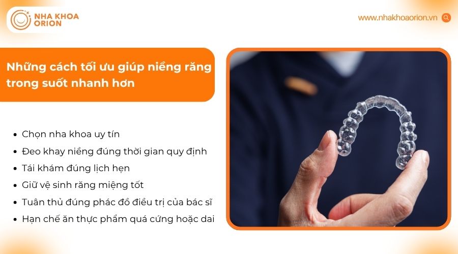 Tu&acirc;n thủ đ&uacute;ng hướng dẫn gi&uacute;p qu&aacute; tr&igrave;nh niềng diễn ra hiệu quả hơn