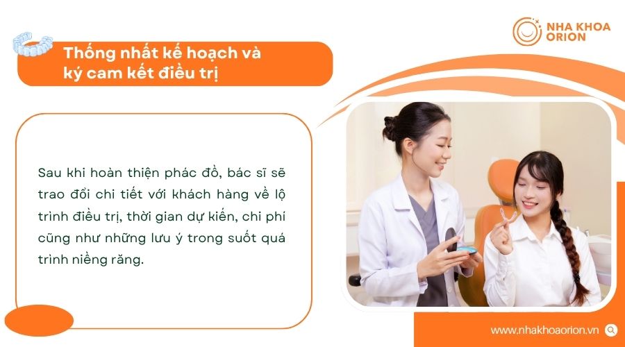 Khách hàng được tư vấn đầy đủ trước khi thống nhất kế hoạch điều trị