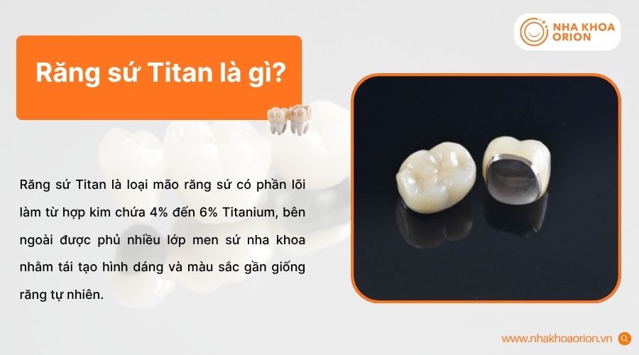 Răng sứ Titan giúp phục hồi chức năng và hình dáng của răng