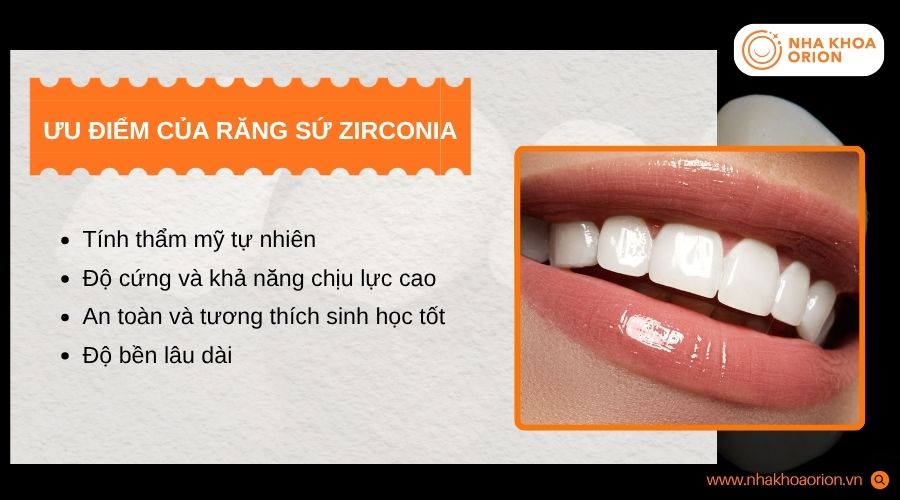 Răng sứ Zirconia được ph&acirc;n loại theo vật liệu v&agrave; thương hiệu sản xuất