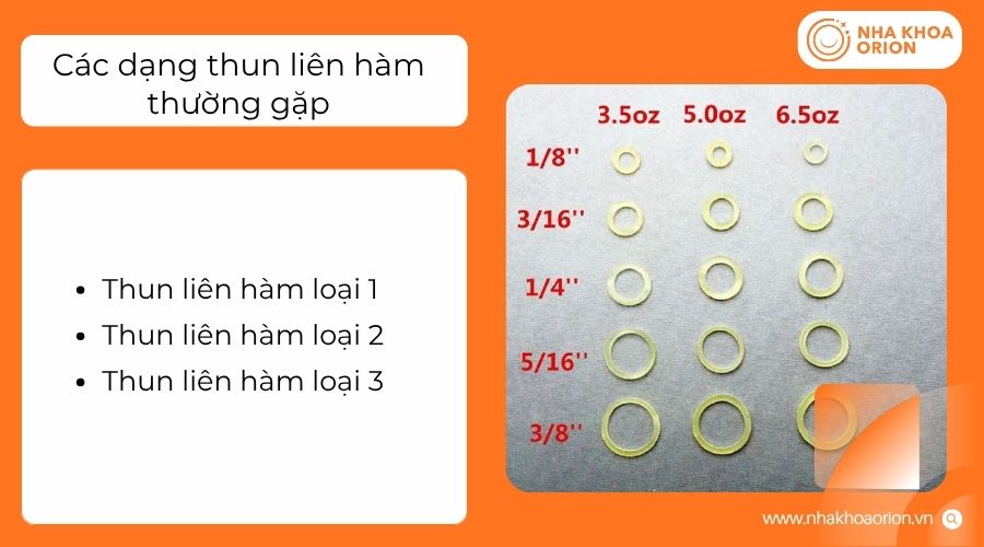 Mỗi loại thun li&ecirc;n h&agrave;m được chỉ định cho từng mục ti&ecirc;u chỉnh nha kh&aacute;c nhau