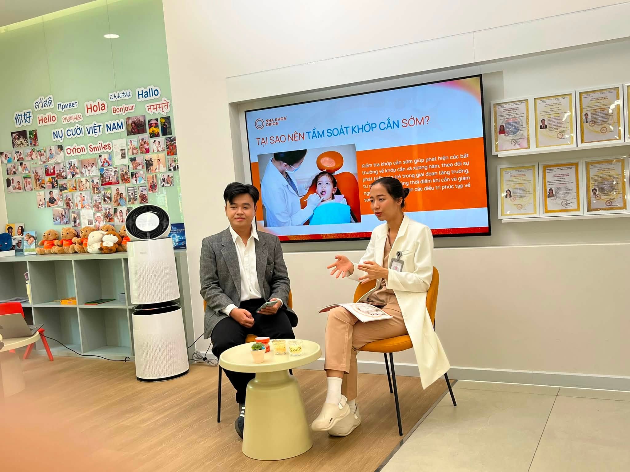 BS. CKI. Trần Thục Trang chia sẻ trong buổi Talkshow " Con lười ăn, chậm lớn, hay đau dạ d&agrave;y sớm: Ba mẹ đ&atilde; kiểm tra khớp cắn cho con chưa?