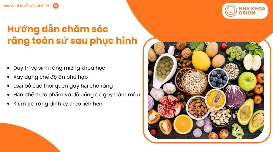 Chăm sóc đúng cách giúp kéo dài tuổi thọ răng toàn sứ