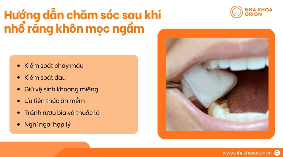 Chăm s&oacute;c đ&uacute;ng c&aacute;ch gi&uacute;p vết nhổ răng kh&ocirc;n nhanh hồi phục