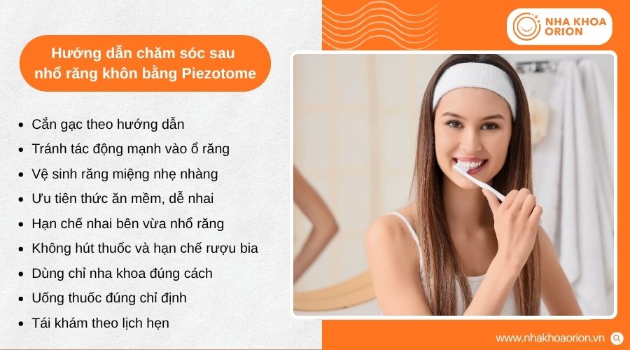 Chăm sóc đúng hướng dẫn giúp vùng nhổ răng ổn định và hạn chế các vấn đề sau thủ thuật