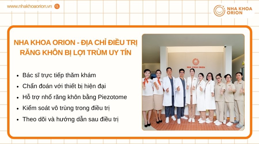Nha Khoa Orion ứng dụng c&ocirc;ng nghệ hiện đại trong điều trị vi&ecirc;m lợi tr&ugrave;m răng kh&ocirc;n