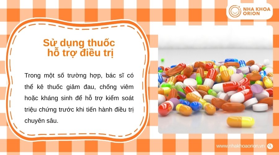 Thuốc hỗ trợ giúp giảm triệu chứng trong quá trình điều trị