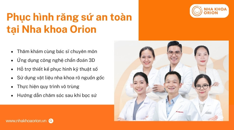 Nha khoa Orion ứng dụng c&ocirc;ng nghệ hiện đại, hạn chế nguy cơ răng sứ cộm, k&ecirc;nh